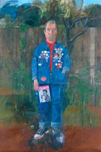 Self-Portrait with Badges 1961