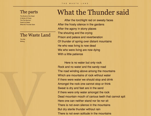 What the Thunder Said