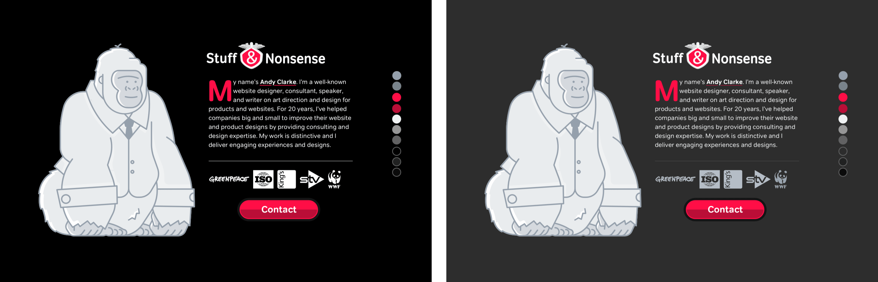 Art direction and website design
