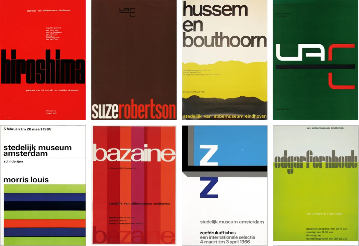 Work by Wim Crouwel