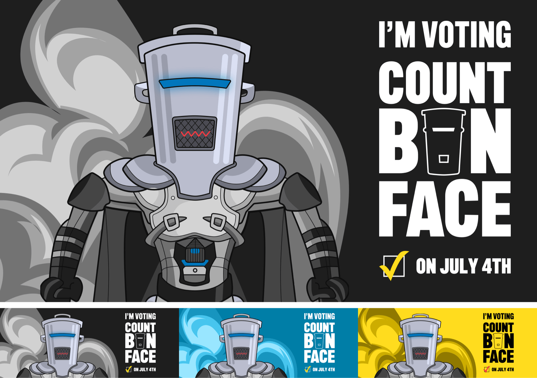 Count Binface website