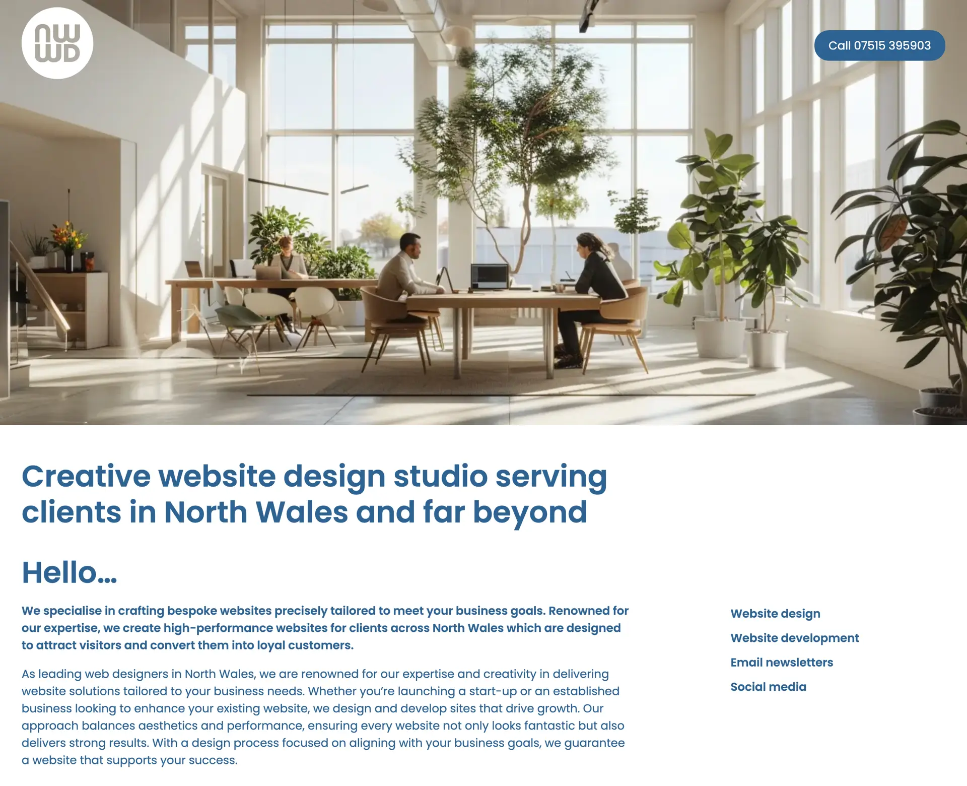 North Wales Website Design