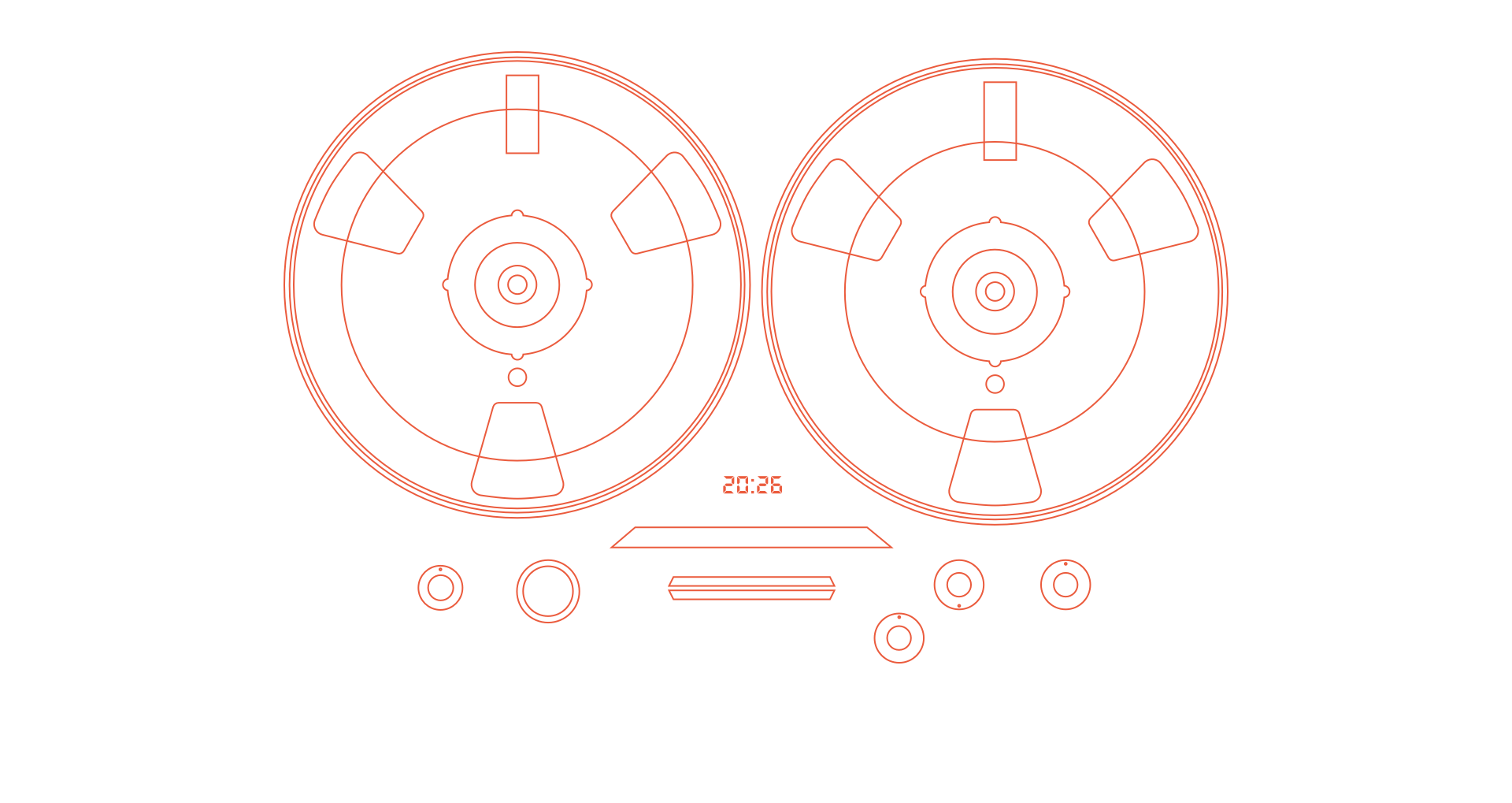 Diagram showing separation of animated and static SVG elements