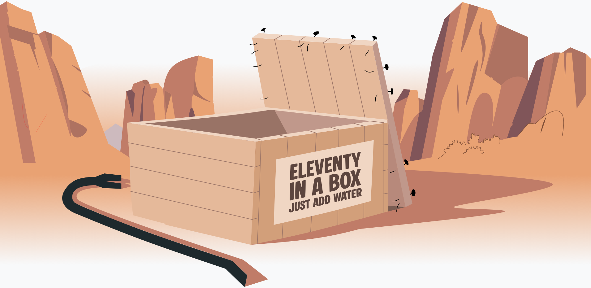 Eleventy in a Box just add water