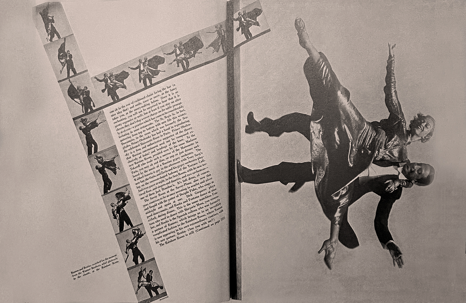 Inspiration for the design by Alexey Brodovitch