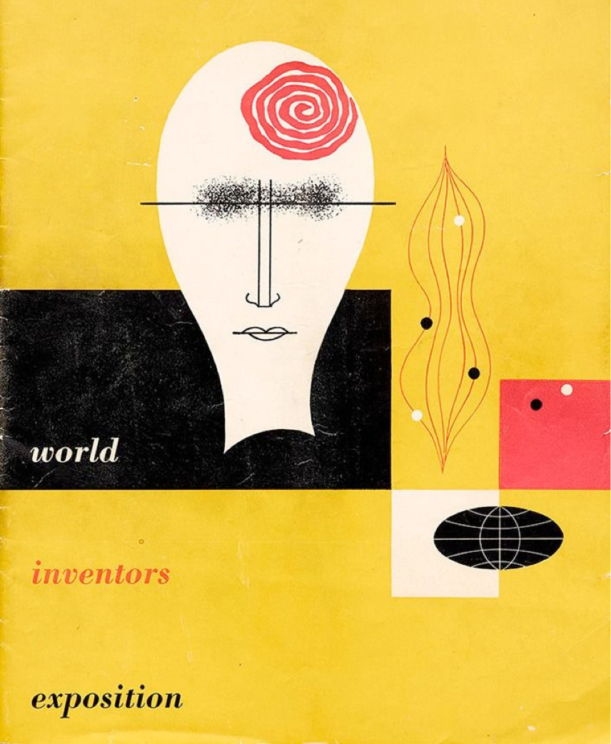 Inspiration for the design by Alvin Lustig